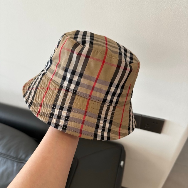 Plaid Print Fashion Bucket Hats