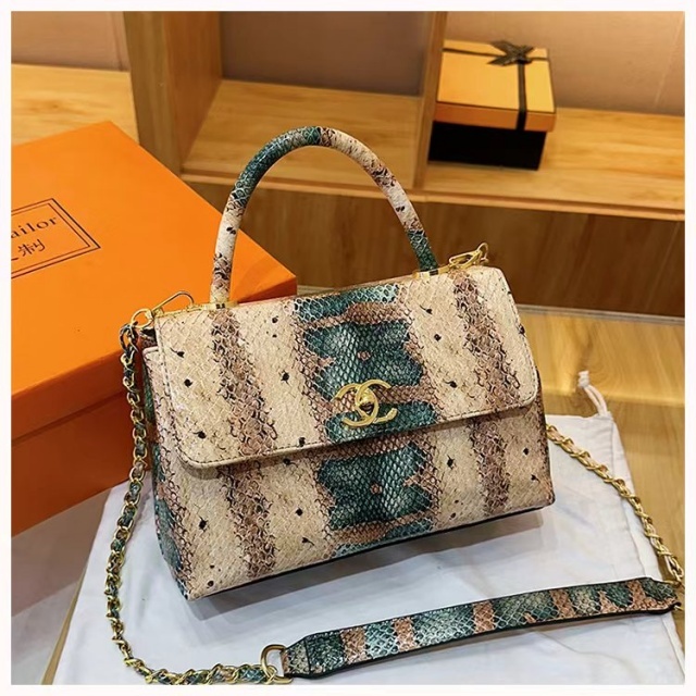 Snakeskin Fashion Women Messenger Bags