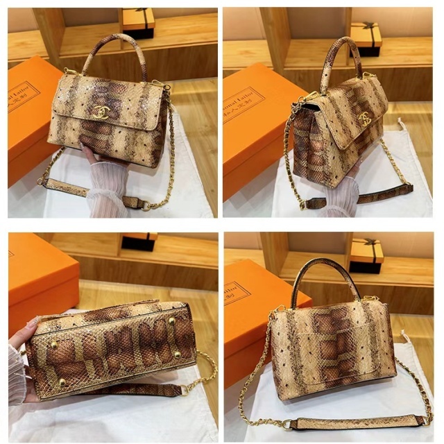 Snakeskin Fashion Women Messenger Bags