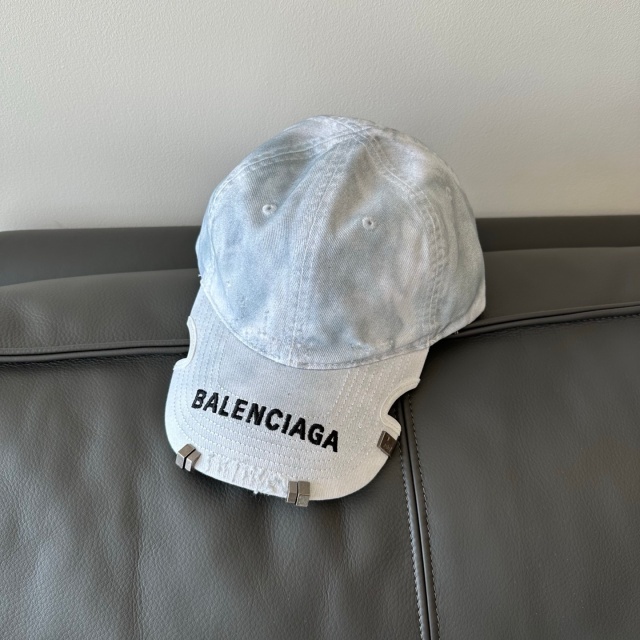 Washed Distressed Cut Out Baseball Caps