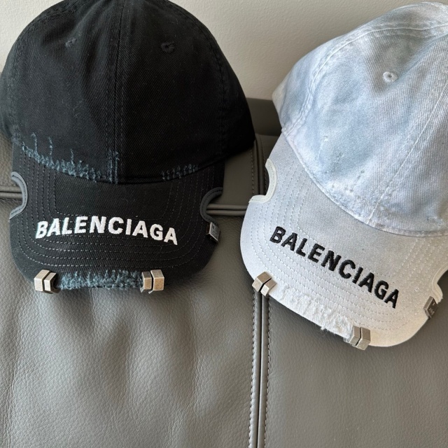Washed Distressed Cut Out Baseball Caps