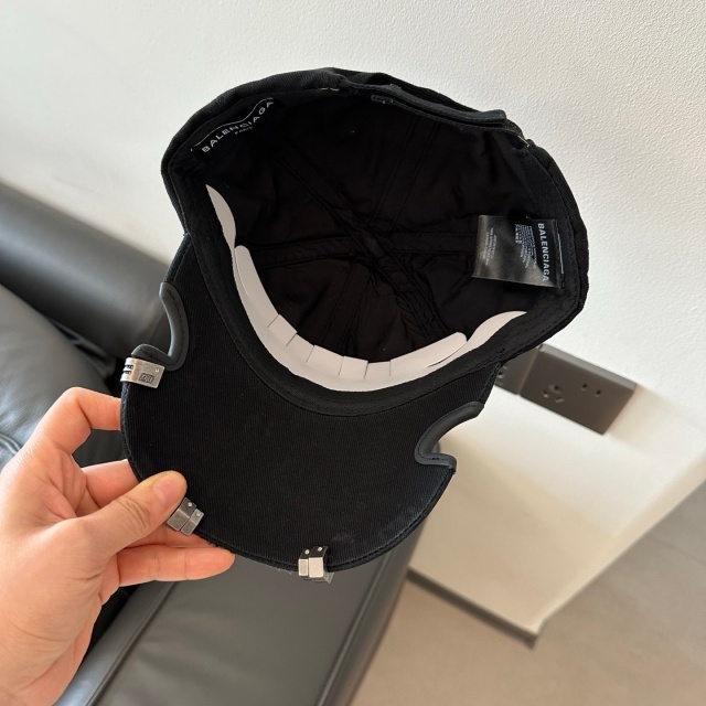 Washed Distressed Cut Out Baseball Caps
