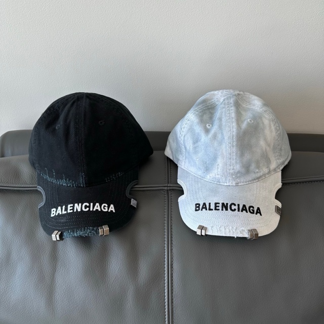 Washed Distressed Cut Out Baseball Caps