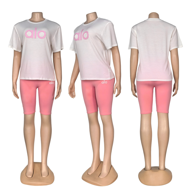Fashion Women Casual Sport Short Set