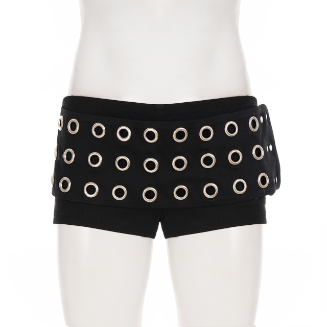 Tube Top Eyelet Mini Short Set