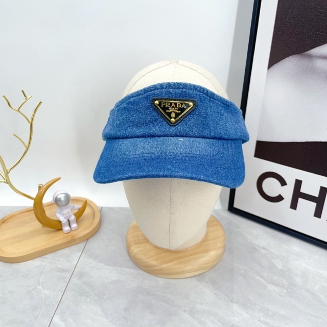 Washed Denim Fashion Unisex Sun Visor
