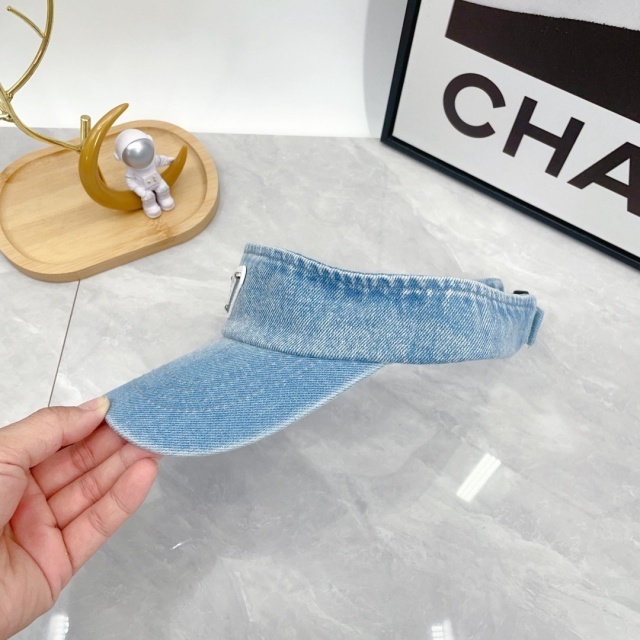 Washed Denim Fashion Unisex Sun Visor