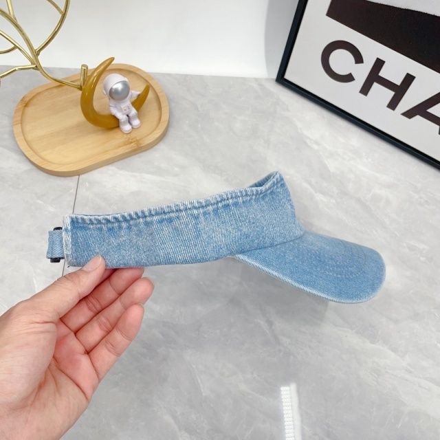 Washed Denim Fashion Unisex Sun Visor
