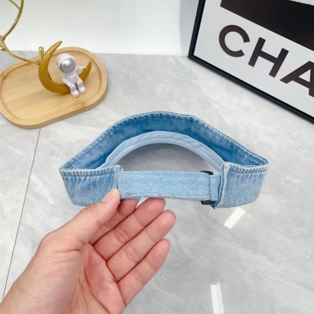 Washed Denim Fashion Unisex Sun Visor