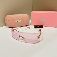 Oversize Frame One Piece Sunglasses