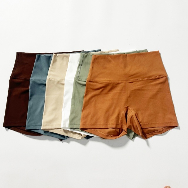 Fitted Yoga Sports Shorts