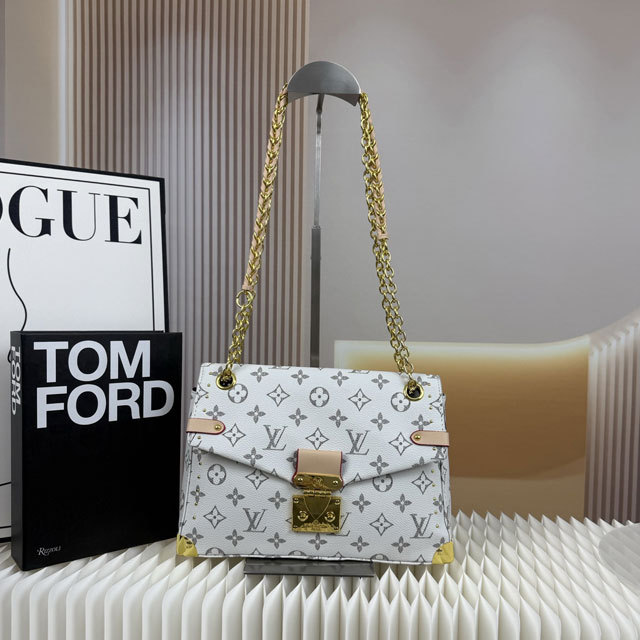 Leather Printed Women Chained Shoulder Bags
