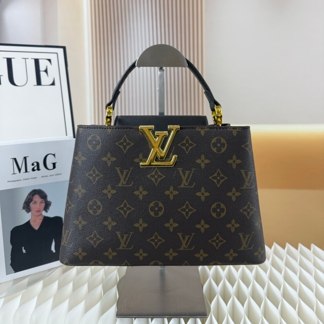 Metal Logo Leather Printed Crossbody Bags