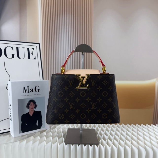 Metal Logo Leather Printed Crossbody Bags