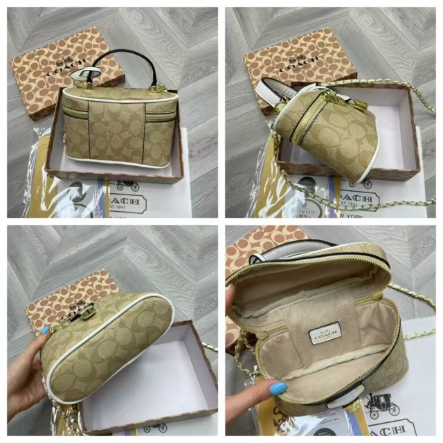 Printed Fashion Leather Women Makeup Bags