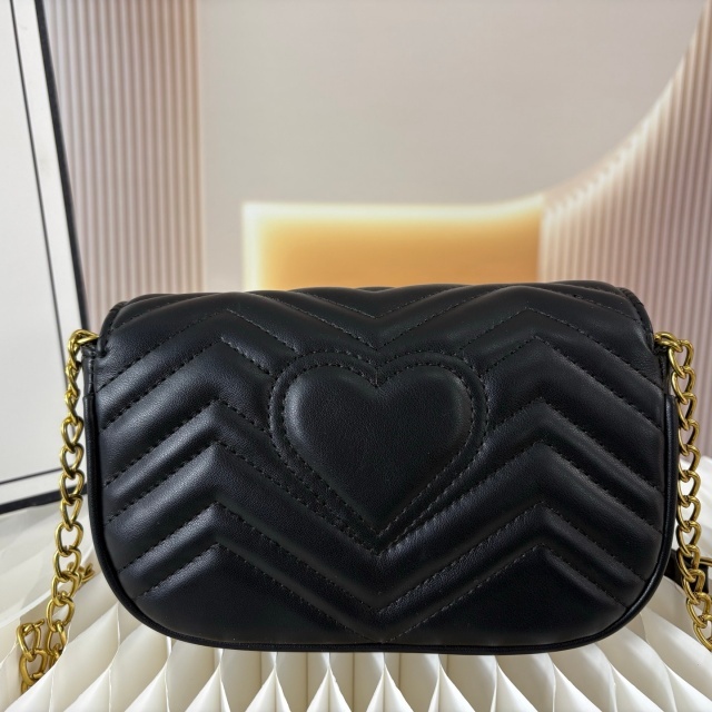 Metal Logo Leather Fashion Messenger Bags