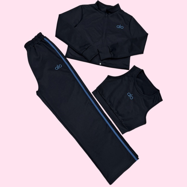 Fashion Embroidery Women Casual Tracksuit Set