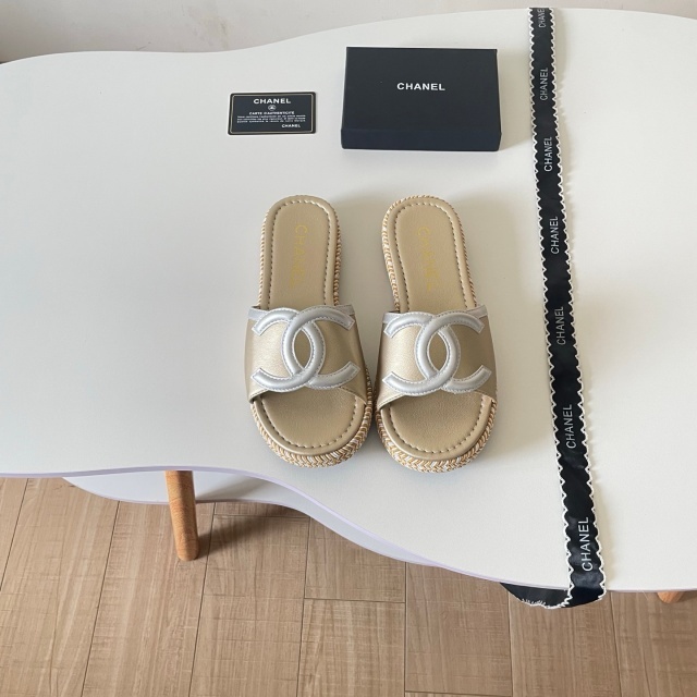 Fashion Logo Women Beach Casual Slides