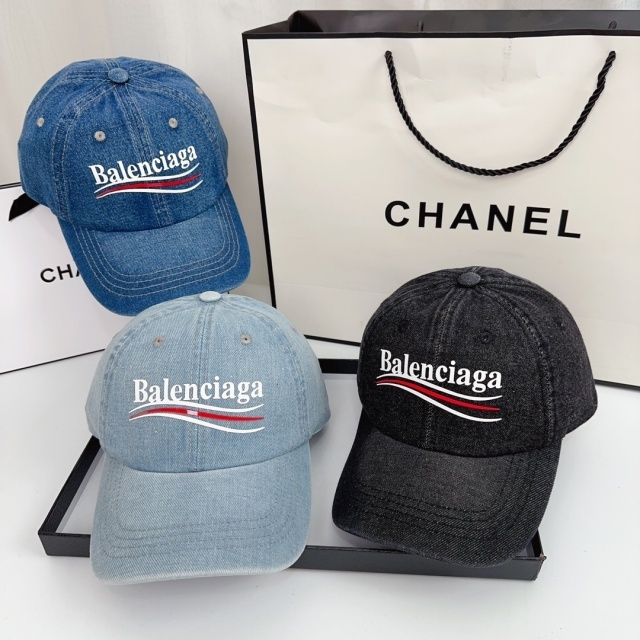 Fashion Denim Unisex Baseball Caps