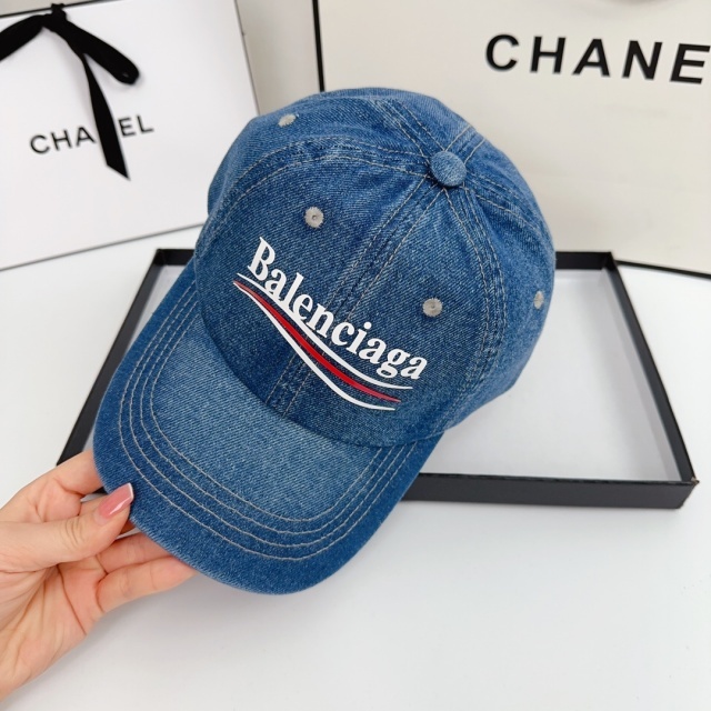 Fashion Denim Unisex Baseball Caps