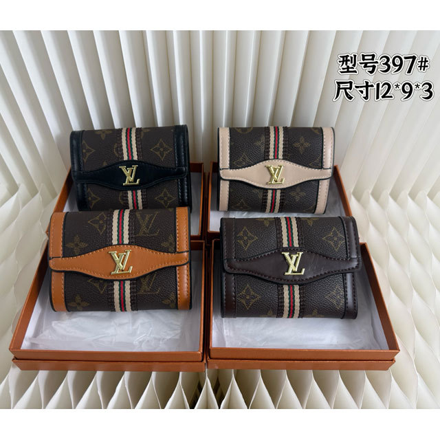Metal Logo Leather Luxury Women Purses
