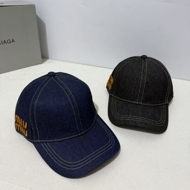 Fashion Embroidery Denim Baseball Caps
