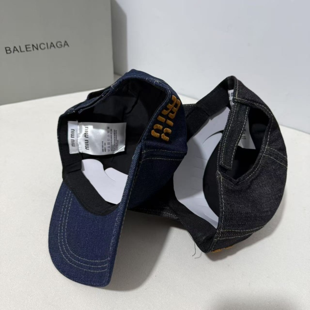 Fashion Embroidery Denim Baseball Caps