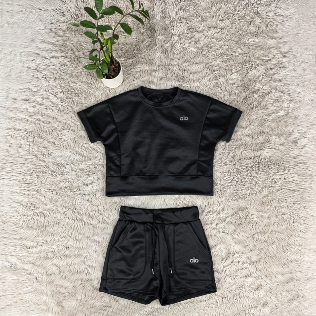 Fashion Short Sleeve Casual Tracksuit Set