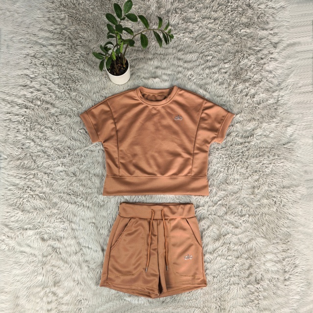 Fashion Short Sleeve Casual Tracksuit Set