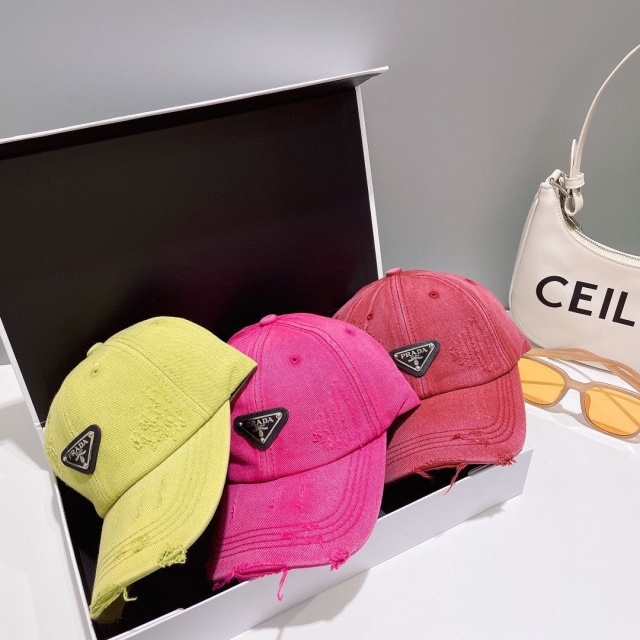 Ripped Washed Unisex Luxury Baseball Caps