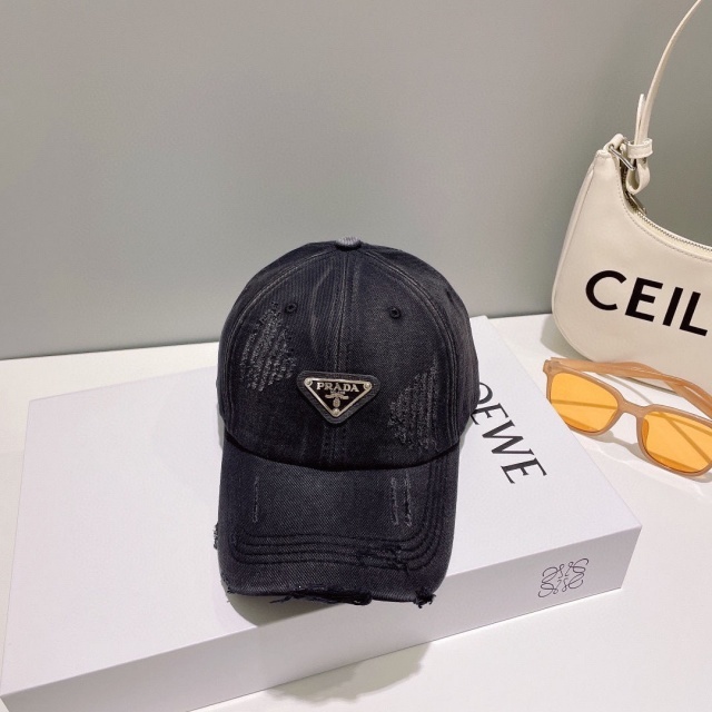 Ripped Washed Unisex Luxury Baseball Caps