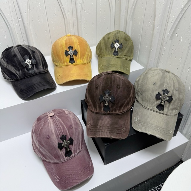 Washed Distressed Unisex Baseball Caps