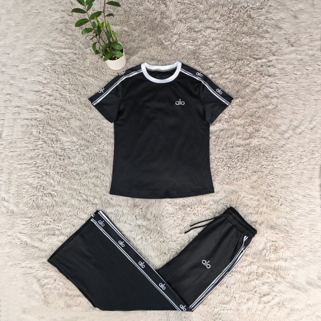 Fashion Embroidery Casual Bell Pants Set