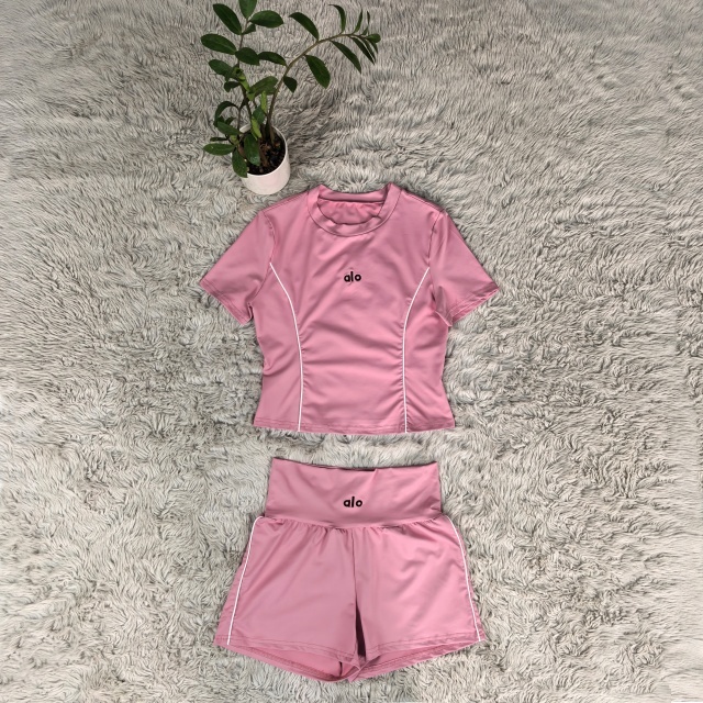 Fashion Embroidery Short Tracksuit Set