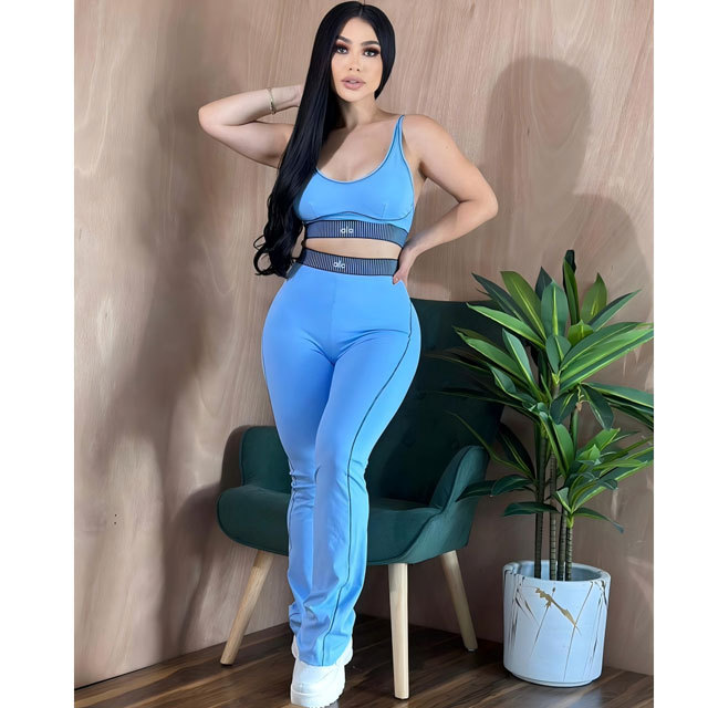 Fashion Skinny Yoga Pants Suit