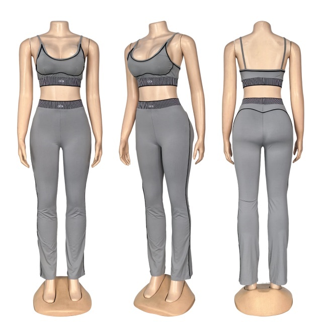 Fashion Skinny Yoga Pants Suit