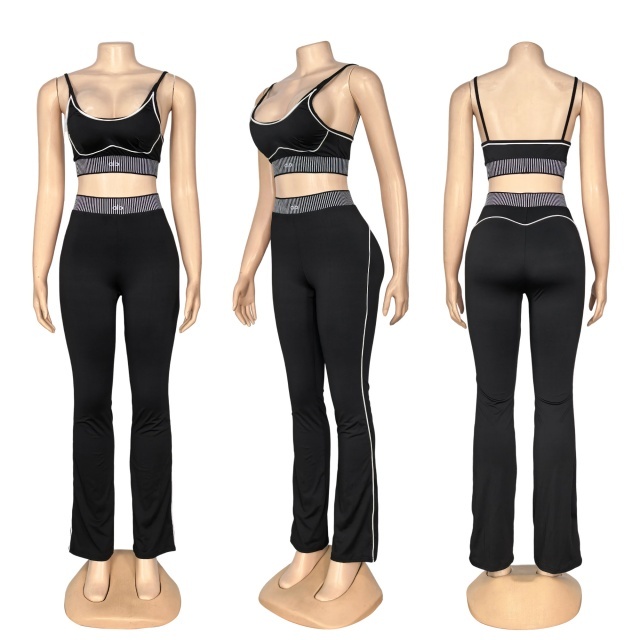 Fashion Skinny Yoga Pants Suit