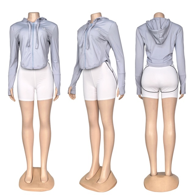Fashion Hooded Women Sunscreen Jacket