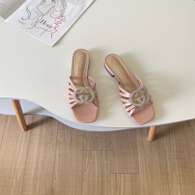 Rhinestones Hollow Out Women Flat Sandals