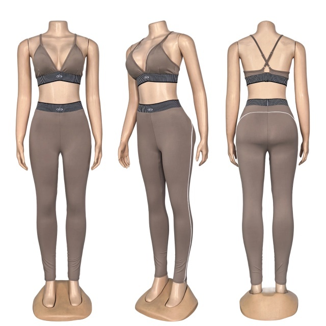 Women Fashion High Waist Jogging Suit