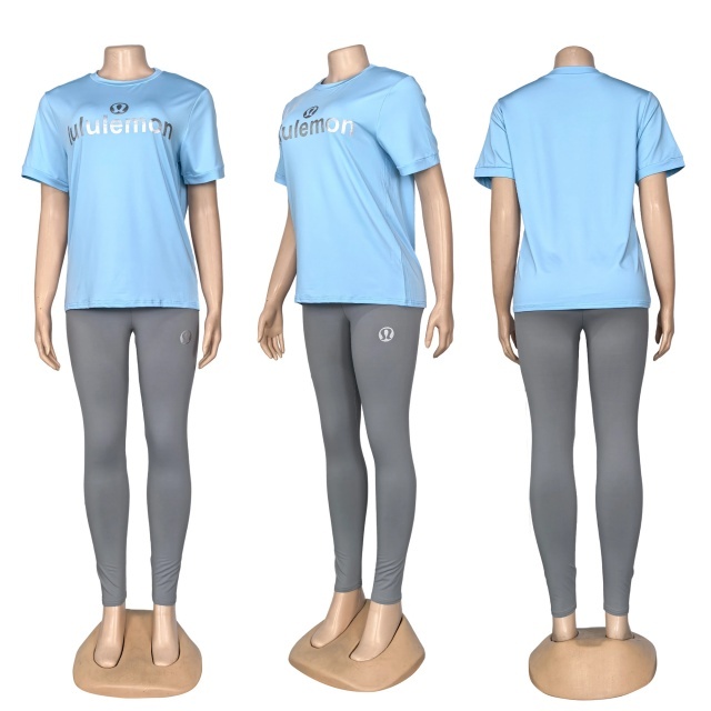 Women High Waist Yoga Tracksuit Set