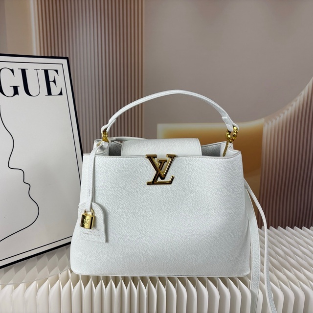 Metal Logo Leather Crossbody Bags