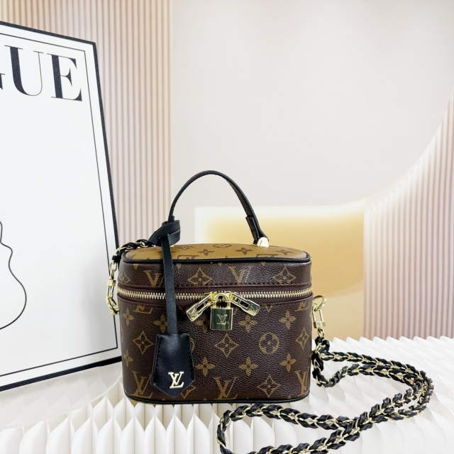 Printed Fashion Leather Women Makeup Bags