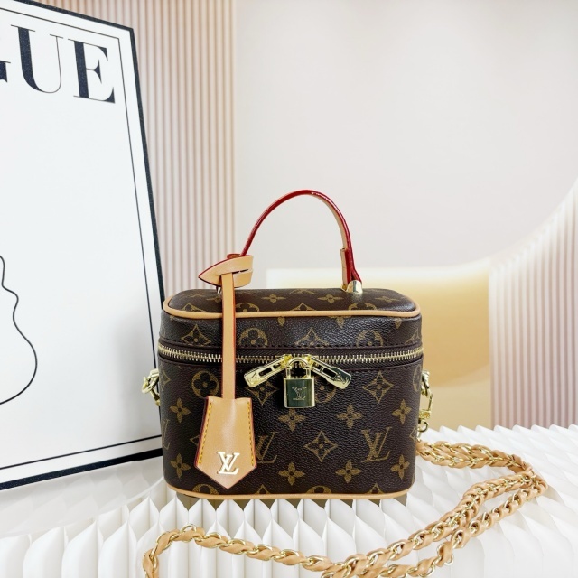 Printed Fashion Leather Women Makeup Bags