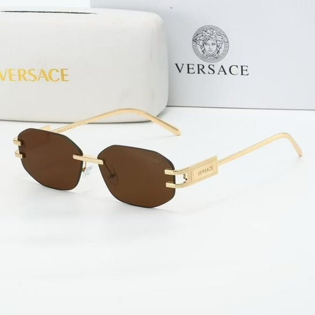 Retro Small Rimless Luxury Glasses