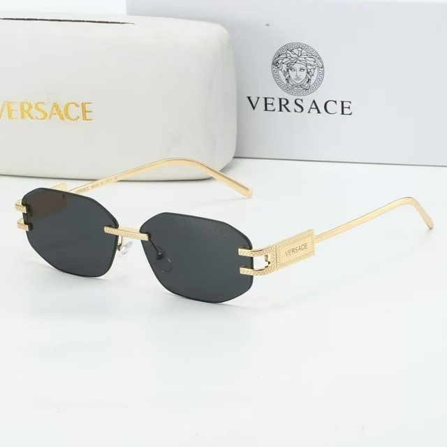 Retro Small Rimless Luxury Glasses
