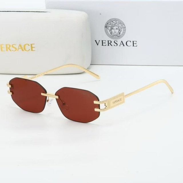 Retro Small Rimless Luxury Glasses