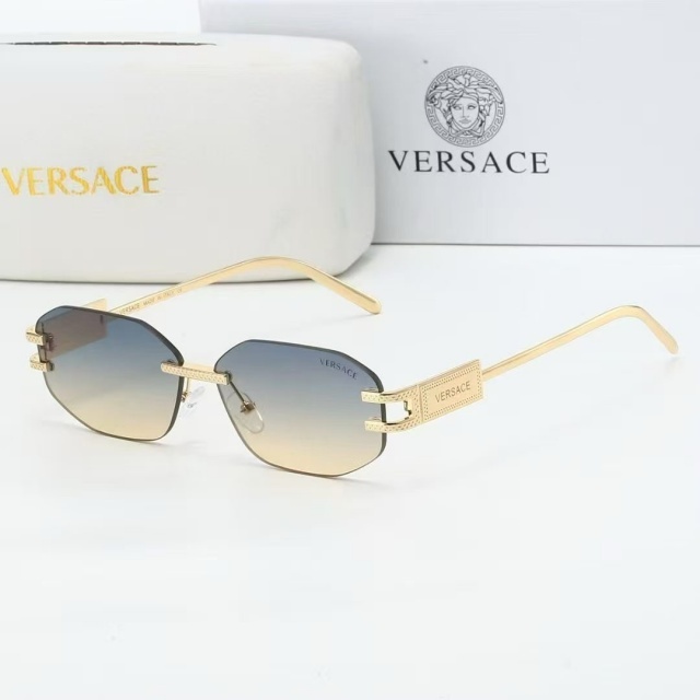 Retro Small Rimless Luxury Glasses