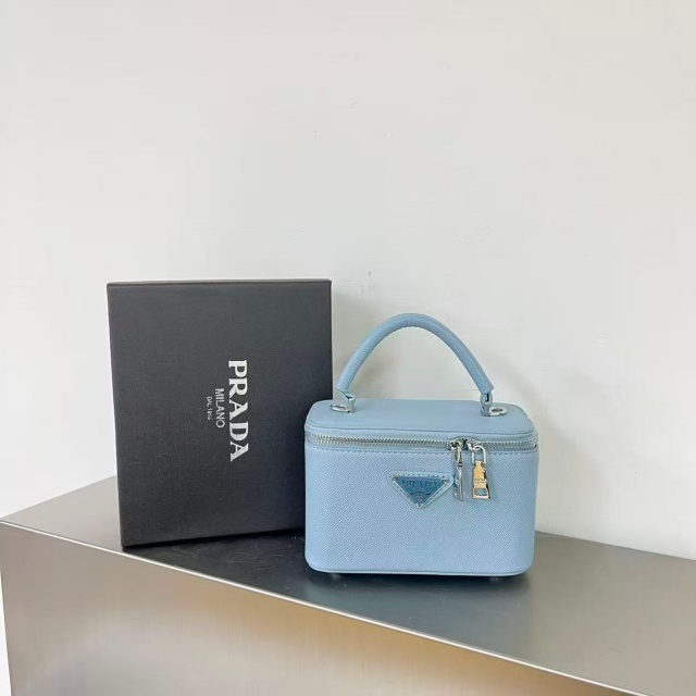 Fashion Logo Leather Crossbody Makeup Bags