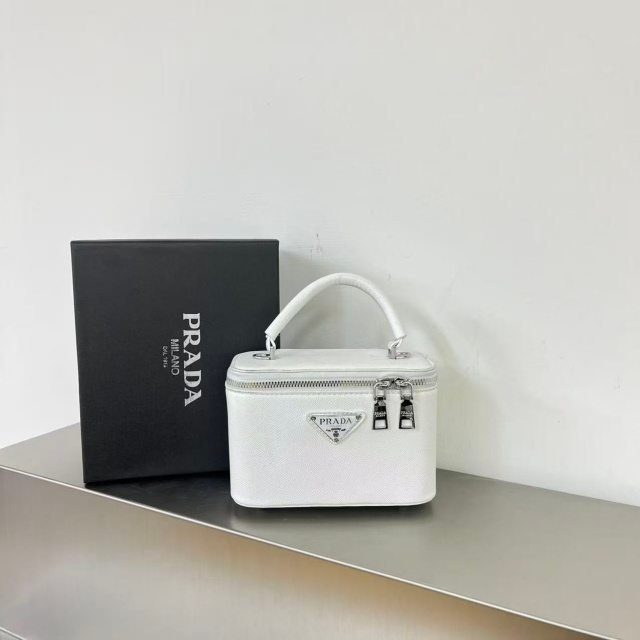 Fashion Logo Leather Crossbody Makeup Bags